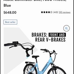 Bike Electric Hyper 20mph New
