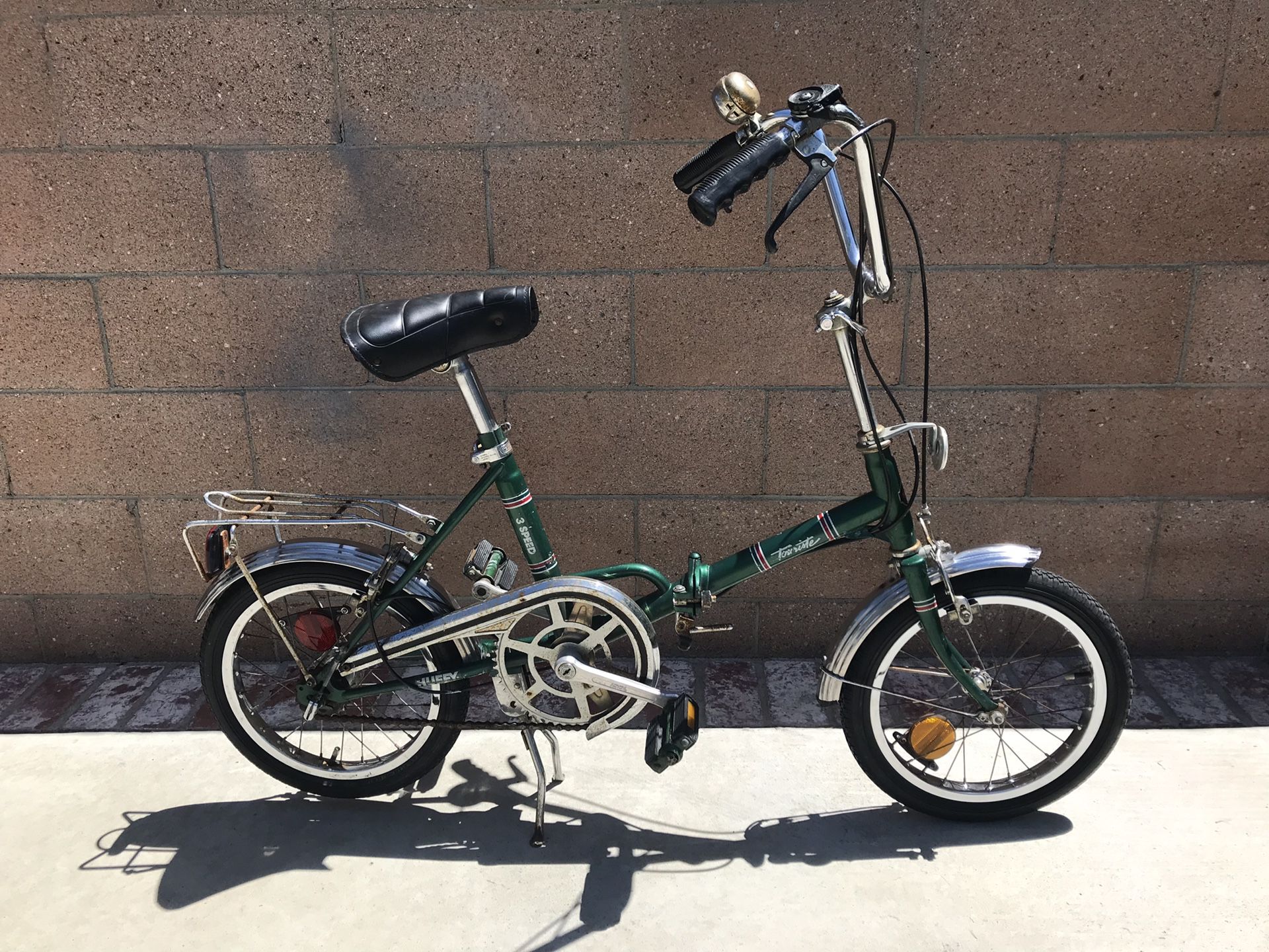 Vintage Huffy Folding Bike Vintage Huffy Tourist 16” Folding Bike