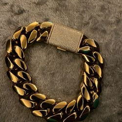 Custom Gold Bracelet 