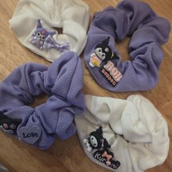 Kuromi Scrunchies