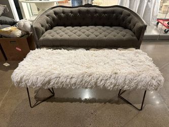 Shaggy Coffee Table Or Bench