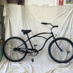 STERLING brand SHORELINE edition 26” single speed, coaster Brake beach cruiser, bicycle ready to ride