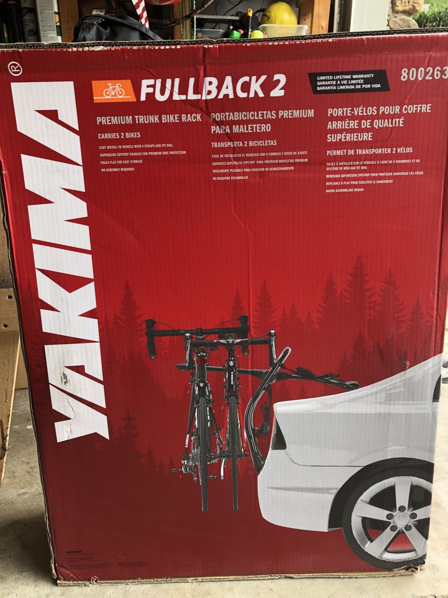 Yakima bike rack brand new still in box