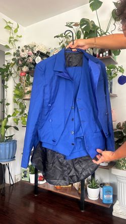 XS Blue 3 pc suit