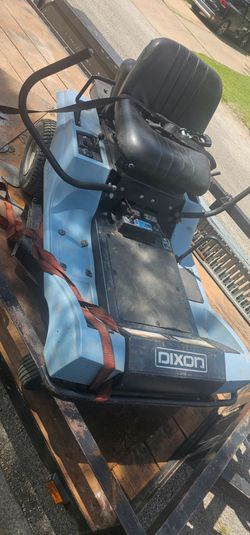 Dixon ztr mower