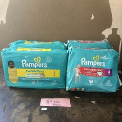 Pampers Diapers 