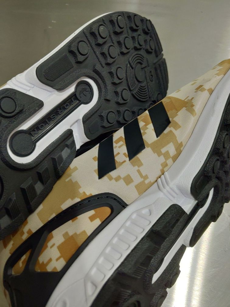 asu☆ Arizona State Sun Devils Camo ZX flux shoes ASU Adidas