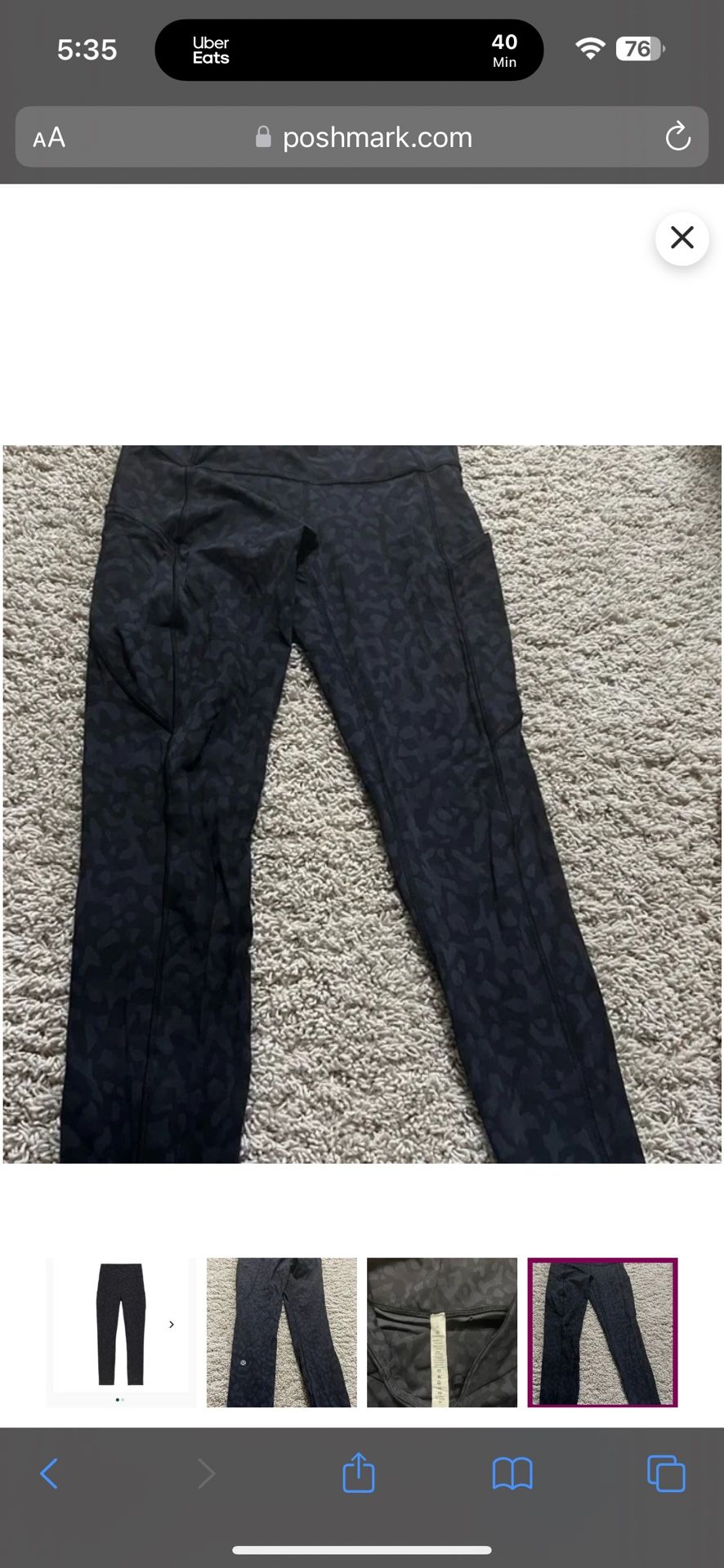 Lululemon Pants Size 4