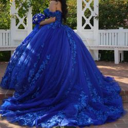 Baby Blue Quince Dress