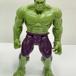 Marvel Hulk Action Figure – Large 12” Green Hulk Toys Used