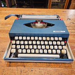 Professionally Serviced 1971 Royal Sprite – Spencerian Script Typeface – w/ Lid – $375
