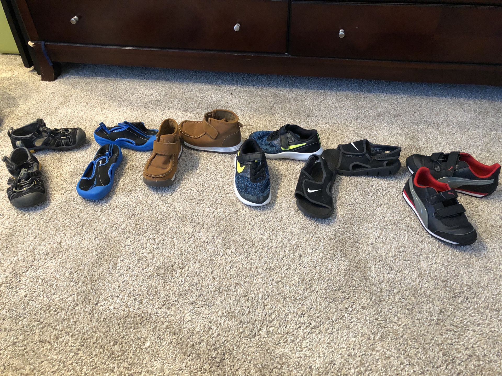 Boys shoes size 11 and 12