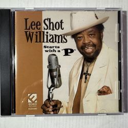 Lee Shot Williams – Starts with a "P" CD OOP Rare & HTF
