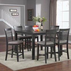 Counter height dining set