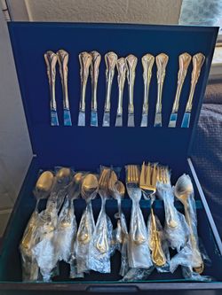 Box of forks and spoons