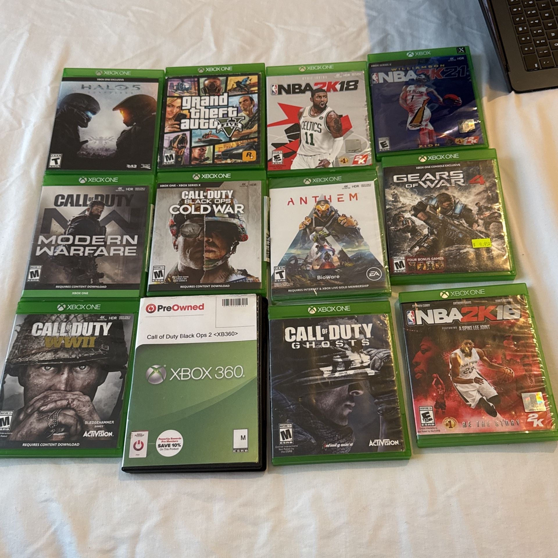 XBOX ONE  games 