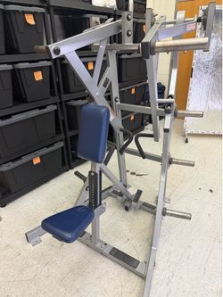 Hammer Strength Plate-Loaded Row Machine
