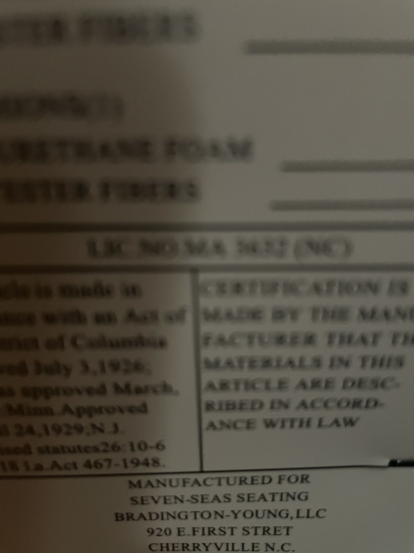 Executive Chair seven seas seating bradington young Made In USA for