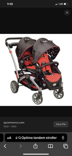 NEW Contours Optima tandem stroller Retail $350