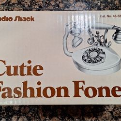 VINTAGE Radio Shack Cutie Fashion Phone