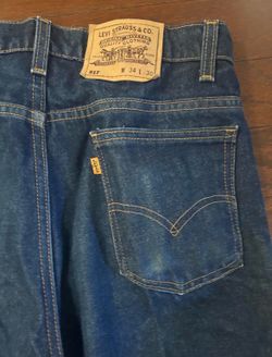 Vintage Orange Tab Levi's 517 Jeans W34 L30