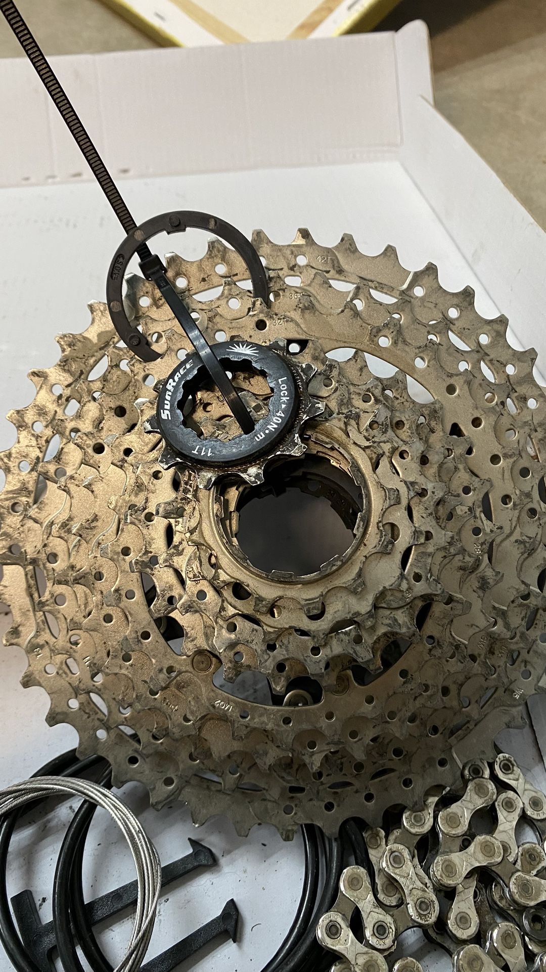 Microshift 10 Speed Group set.