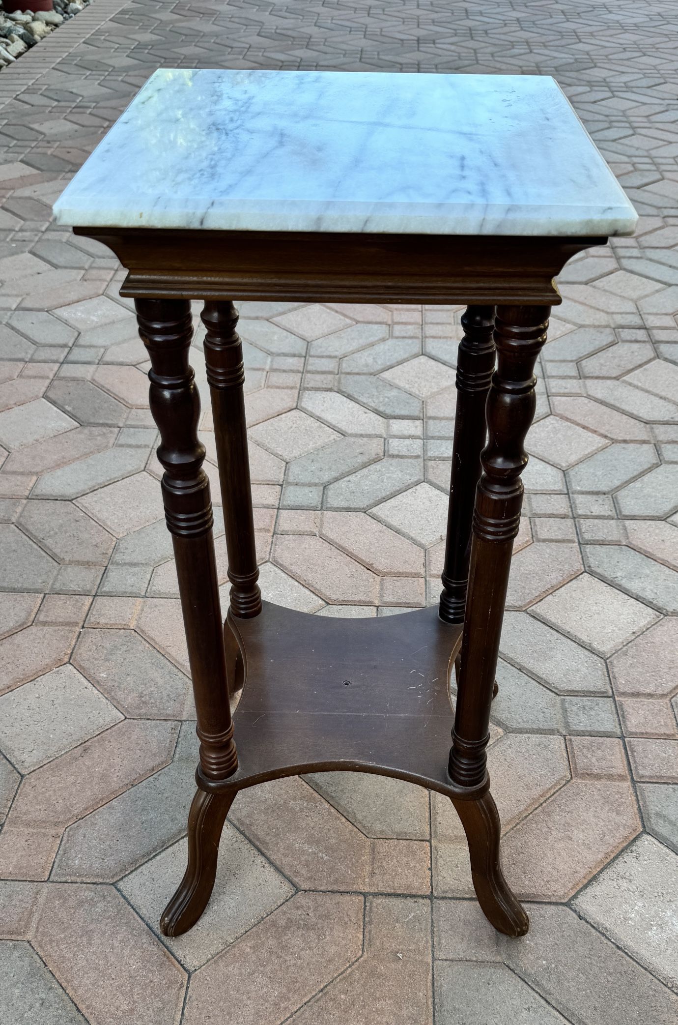 Marble End Table