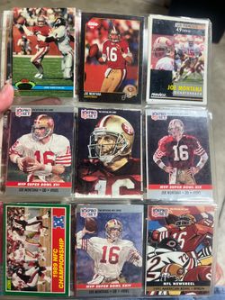 Joe Montana  collector cards