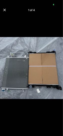 Radiator + A/C Condenser Assembly for 2008–2020 Dodge Grand Caravan & 2008–2016 Chrysler Town & Coun