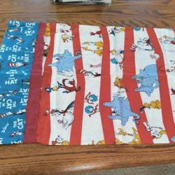 Dr.Seuss/The Cat In The Hat Handmade  Pillowcase