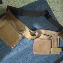 Durable Large Leather Tool Belt