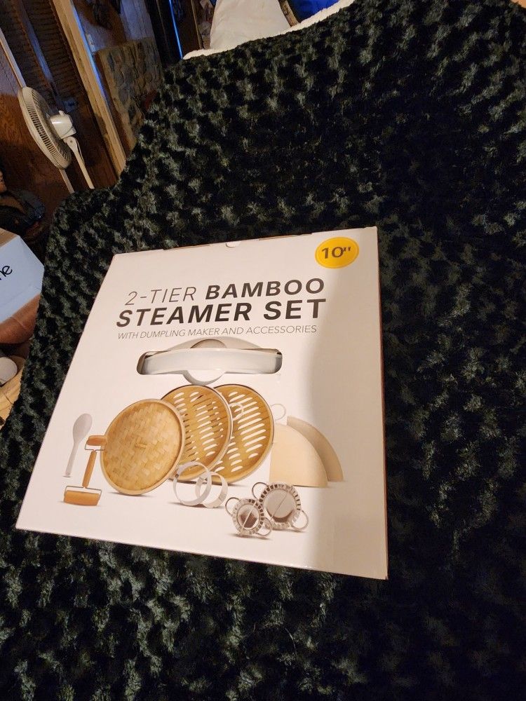 Bamboo Steamer, 2 Tier