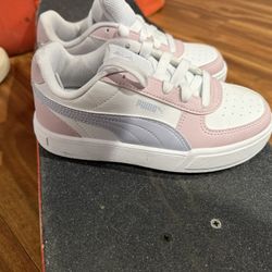Karina Treat Wear Puma Sneakers, Rare Platform, Pastel, Color Youth
