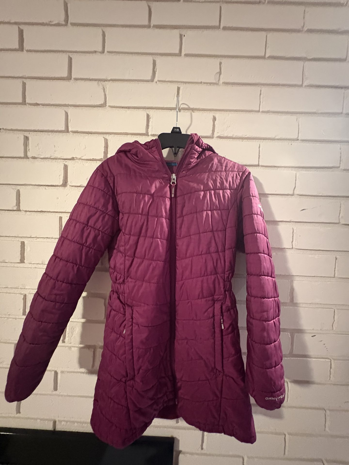 Girls Columbia Winter Coat Size Medium (8)