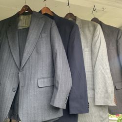 Dress suits / jackets with pants and dress shirts