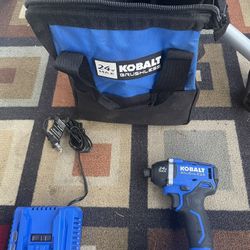 Kobalt Impact driver with charger and 1 battery