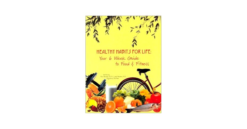(NEW) Healthy Habits For Life-Your 6 Week Guide To Food & Fitness Journal