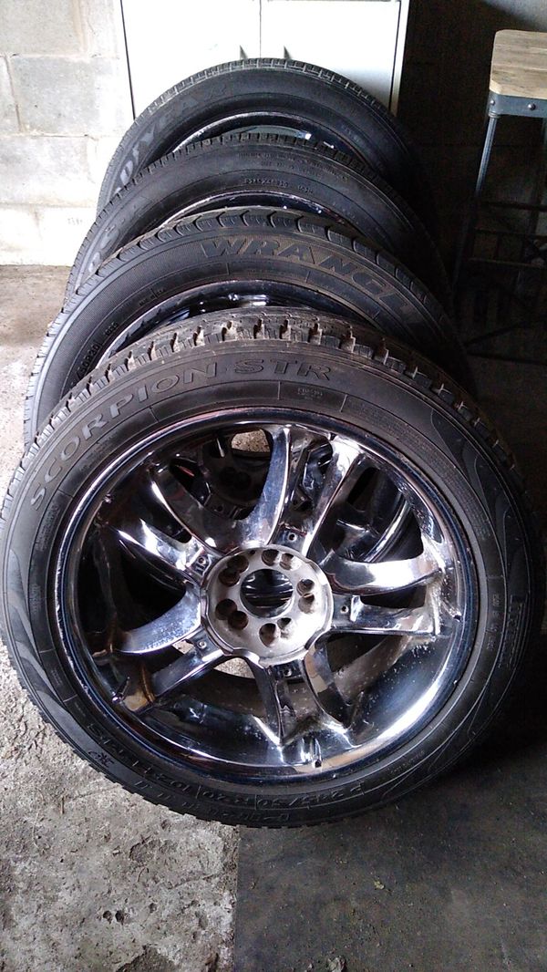 20 in rims and tires for Sale in Louisville, KY - OfferUp