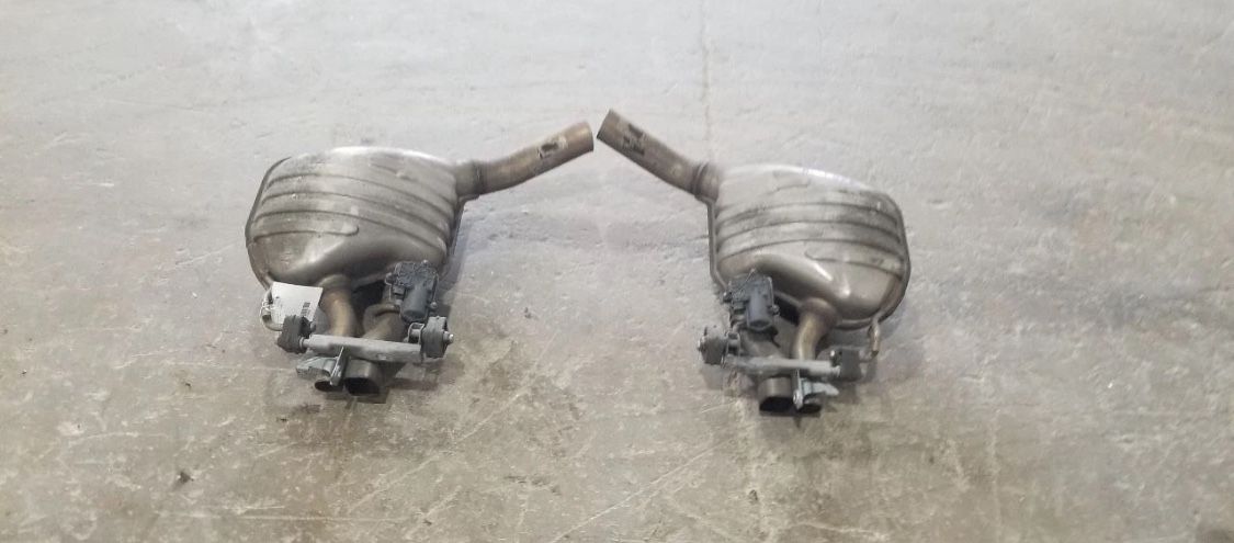 2018 Mercedes C63 S AMG Muffler