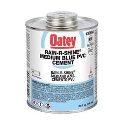 Rain-R-Shine 32 oz. Medium Blue PVC Cement