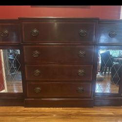 Antique Mahogany Credenzia 