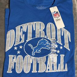 NWT Men’s Starter Detroit Lions Retro Logo Men’s T-Shirt (Size XXL)