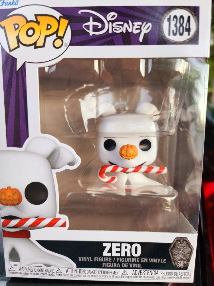 Funko Pop Nightmare Before Christmas Zero