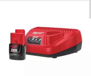 Milwaukee m12 battery and charger kit