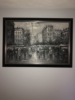 Beautiful original Paris scene