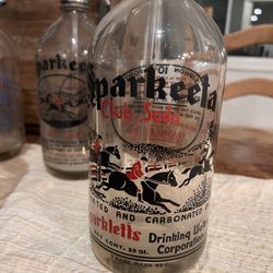 Vintage Seltzer Bottle Collection With Antique Case