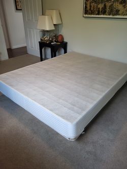 Queen Box Spring and Frame