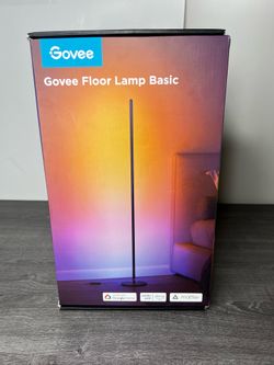 Govee RGBIC Floor Lamp Basic, 1000lm LED Corner Lamp, Black