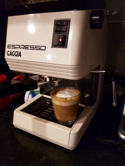 Gaggia Espresso Machine White
