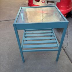 Small Glass Top Table